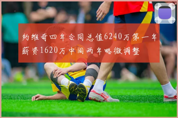 约维奇四年合同总值6240万第一年薪资1620万中间两年略微调整